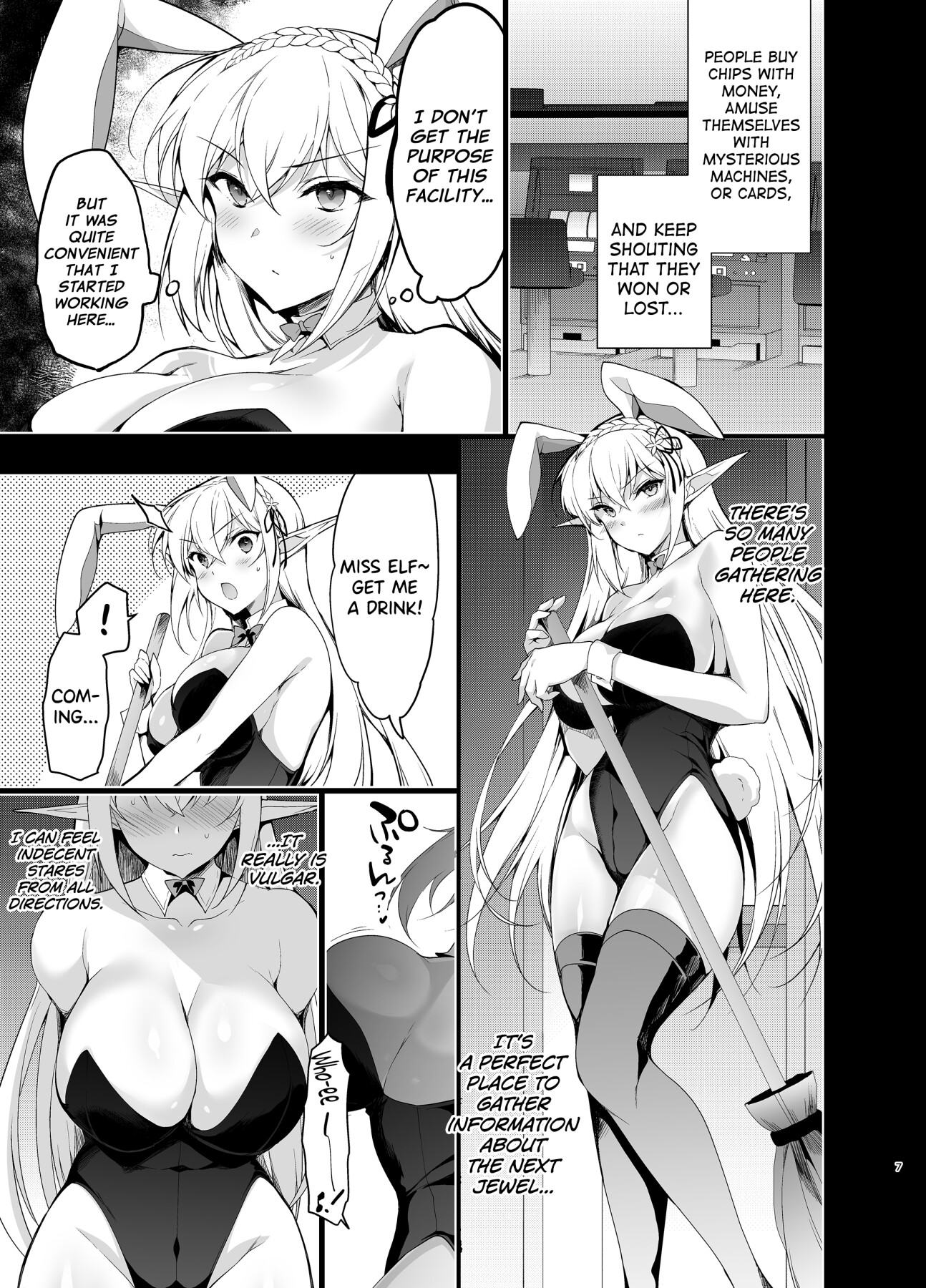 Hentai Manga Comic-A Book About Putting a Lewd Seal On an Elf Girl LEVEL:5-Read-6